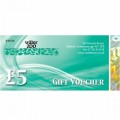 FIVE POUND GIFT VOUCHER